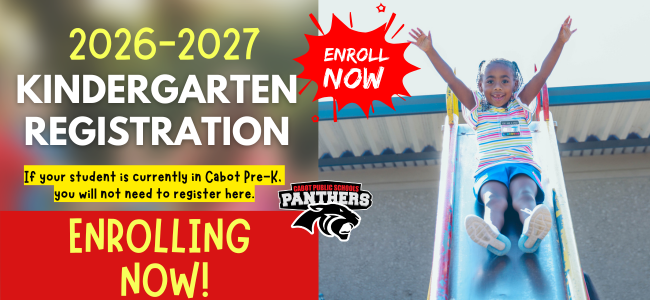 Kindergarten Registration Banner